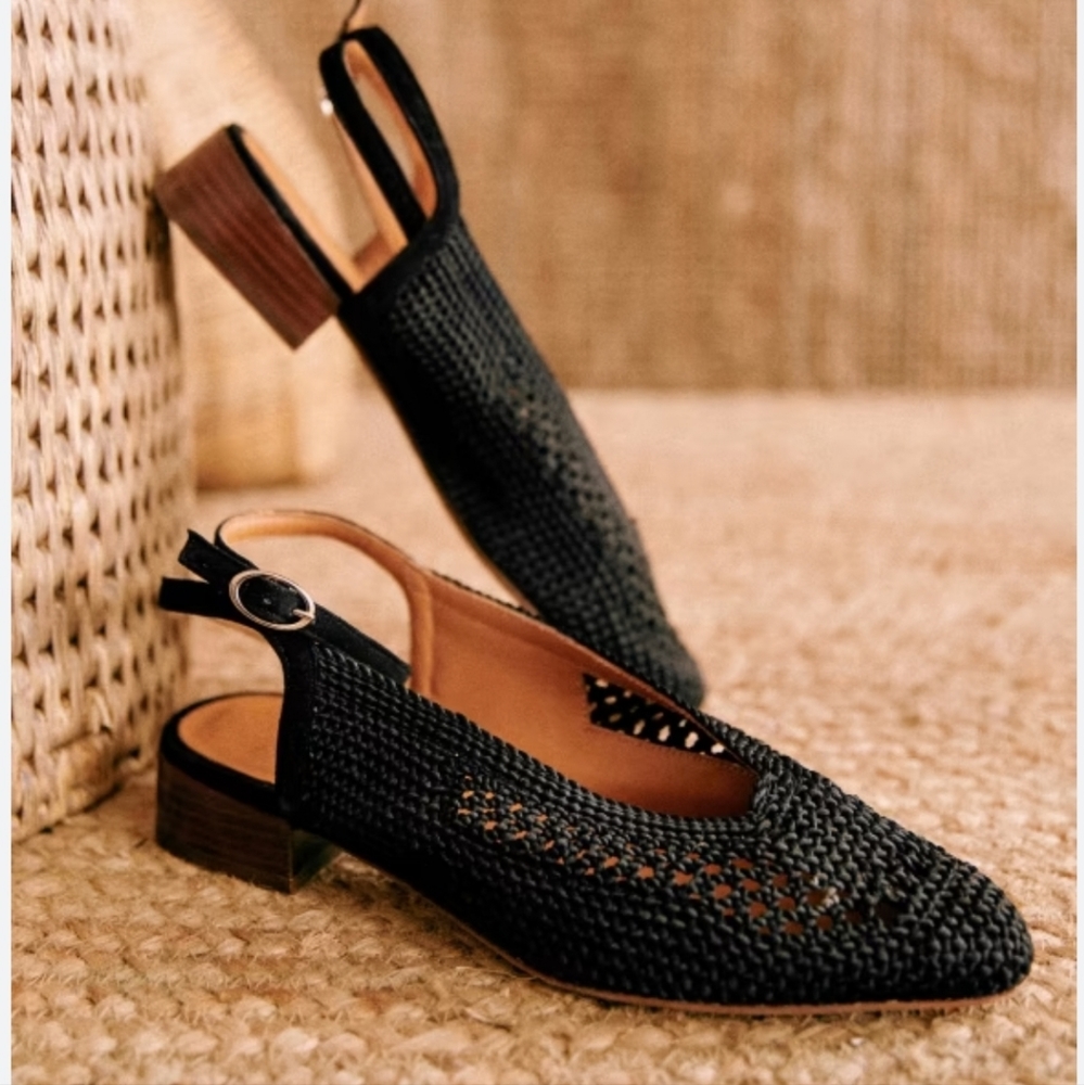 Sezane Anouk Slingback Flats